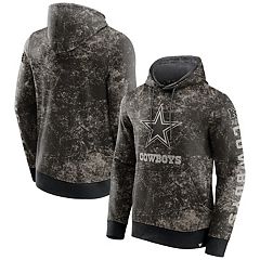 Men's Fanatics Branded Heather Charcoal Dallas Cowboys Camo Pullover Hoodie