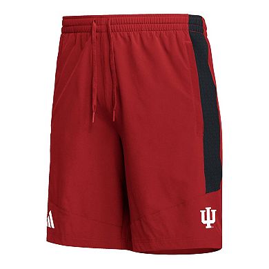 Men's adidas Crimson Indiana Hoosiers AEROREADY Shorts