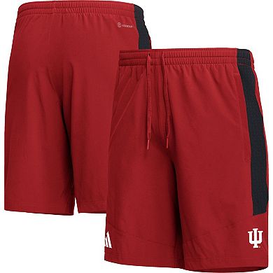 Men's adidas Crimson Indiana Hoosiers AEROREADY Shorts