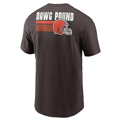 Men's Nike Brown Cleveland Browns Blitz Essential T-Shirt