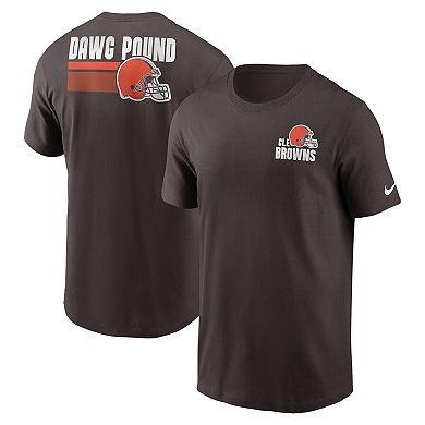 Men's Nike Brown Cleveland Browns Blitz Essential T-Shirt