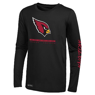 Men's Black Arizona Cardinals Agility Long Sleeve T-Shirt