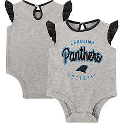 Newborn & Infant Black/Blue Carolina Panthers Too Much Love Two