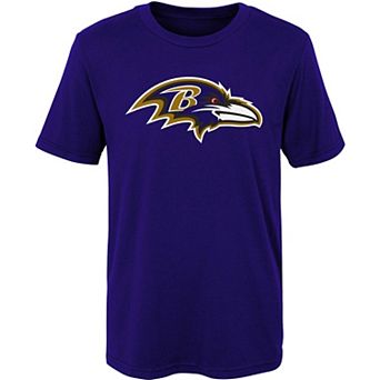 Preschool Purple Baltimore Ravens Primary Logo T-Shirt