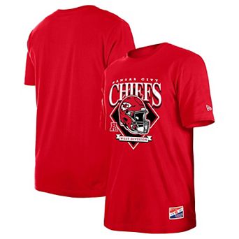 Men's New Era Red Kansas City Chiefs Team Logo T-Shirt