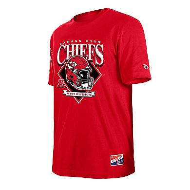 Men's New Era Red Kansas City Chiefs Team Logo T-Shirt