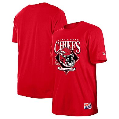 Men's New Era Red Kansas City Chiefs Team Logo T-Shirt