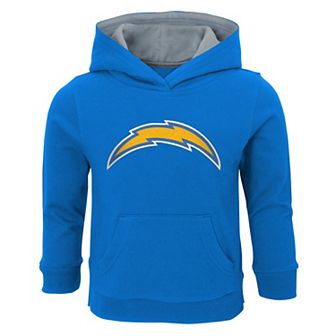 Toddler Powder Blue Los Angeles Chargers Prime Pullover Hoodie
