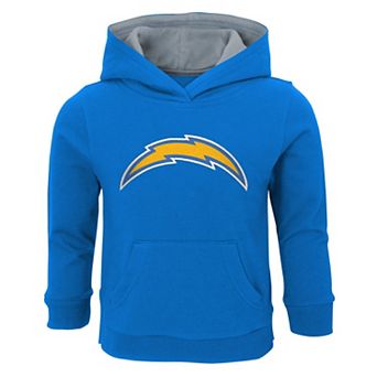 Toddler Powder Blue Los Angeles Chargers Prime Pullover Hoodie