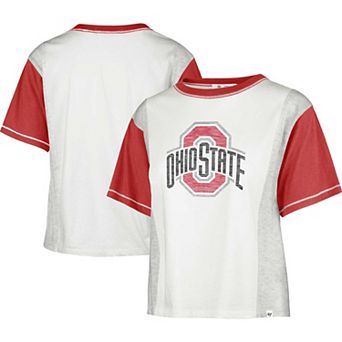 Woman's '47 White Ohio State Buckeyes Premier Tilda Tee