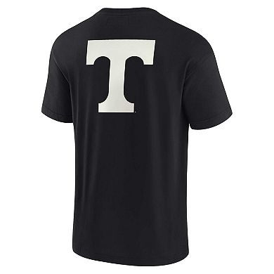 Unisex Fanatics Signature Black Tennessee Volunteers Super Soft Short Sleeve T-Shirt