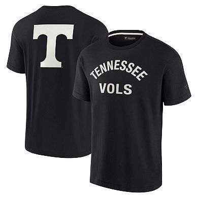 Unisex Fanatics Signature Black Tennessee Volunteers Super Soft Short Sleeve T-Shirt