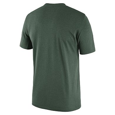 Men's Nike Hunter Green Milwaukee Bucks 2023/24 Sideline Legend Performance Practice T-Shirt