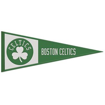 "WinCraft Boston Celtics 13"" x 32"" Wool Primary Logo Pennant"