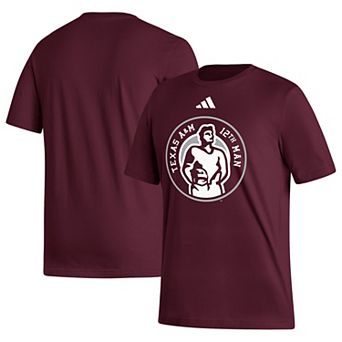 Men's adidas Maroon Texas A&M Aggies Sideline Strategy Fresh T-Shirt