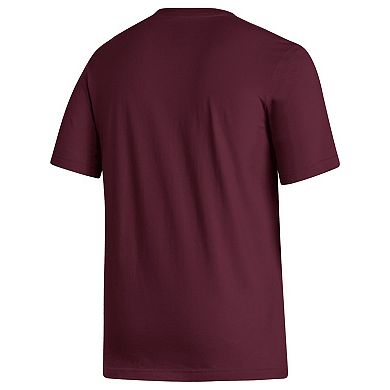 Men's adidas Maroon Texas A&M Aggies Sideline Strategy Fresh T-Shirt
