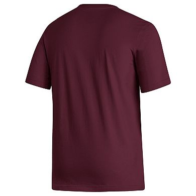 Men's adidas  Maroon Texas A&M Aggies Sideline Strategy Fresh T-Shirt