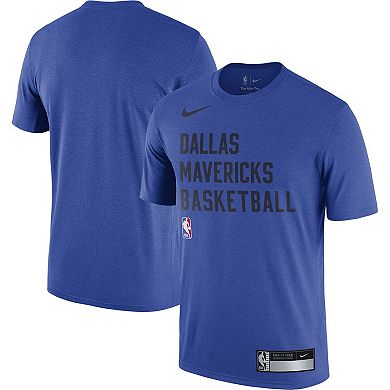 Men's Nike Blue Dallas Mavericks 2023/24 Sideline Legend Performance Practice T-Shirt