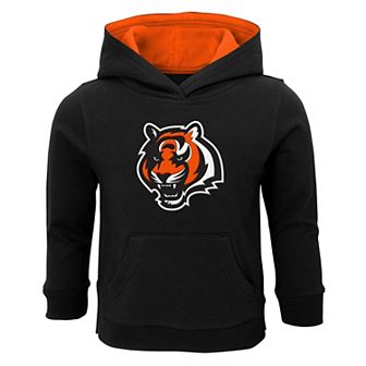 Toddler Black Cincinnati Bengals Prime Pullover Hoodie