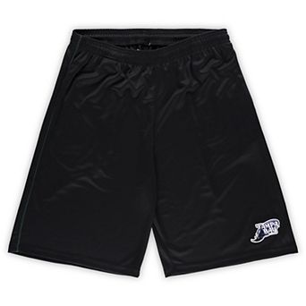 Men's Profile Black Tampa Bay Rays Big & Tall Mesh Shorts