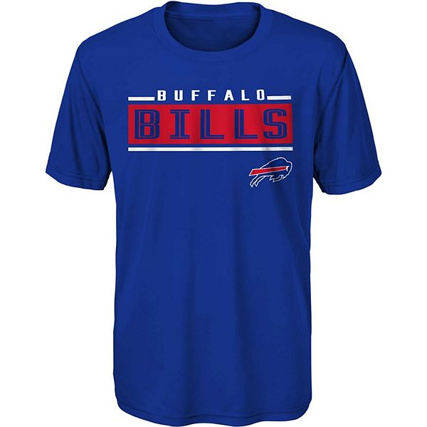 Youth Royal Buffalo Bills Amped Up T-Shirt