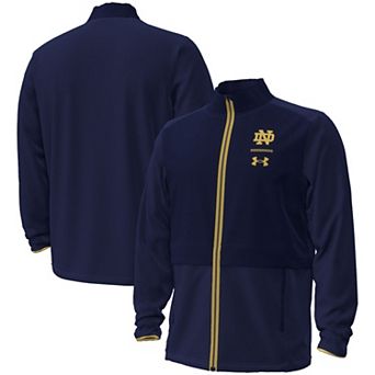 Men's Under Armour Navy Notre Dame Fighting Irish 2023 Aer Lingus College Football Classic Full-Zip Jacket