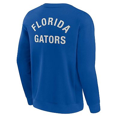 Unisex Fanatics Signature Royal Florida Gators Super Soft Pullover Crew Sweatshirt