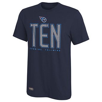 Men's Navy Tennessee Titans Record Setter T-Shirt