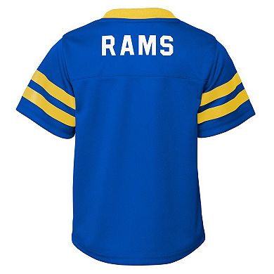 Toddler Royal Los Angeles Rams Red Zone Jersey & Pants Set
