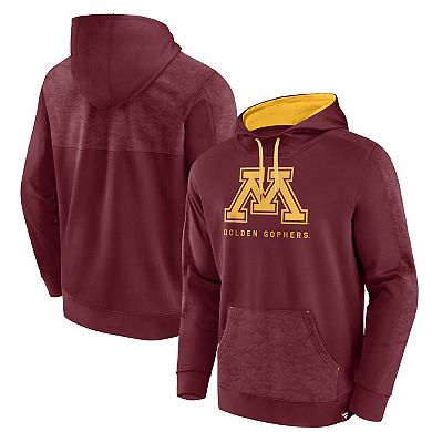 Men's Fanatics Branded Maroon Minnesota Golden Gophers Defender Pullover Hoodie