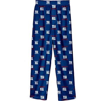Youth Royal New York Giants Team-Colored Printed Pajama Pants