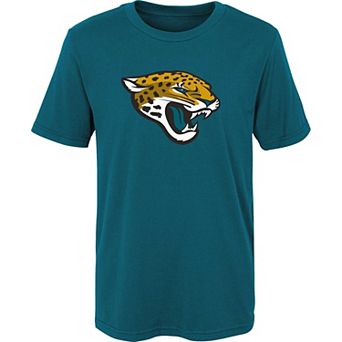Preschool Teal Jacksonville Jaguars Primary Logo T-Shirt