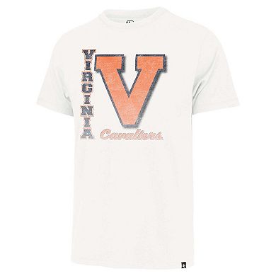 Men's '47 Cream Virginia Cavaliers Phase Out Franklin T-Shirt