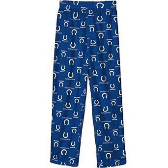 Youth Royal Indianapolis Colts Team-Colored Printed Pajama Pants