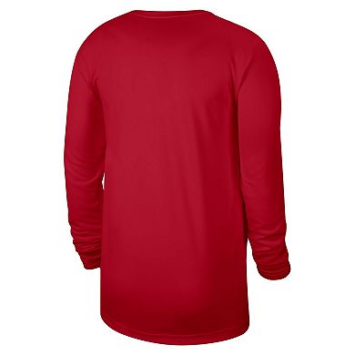 Unisex Nike Red Chicago Bulls 2023/24 Legend On-Court Practice Long Sleeve T-Shirt