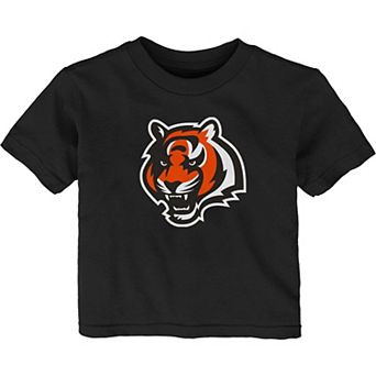 Infant Black Cincinnati Bengals Primary Logo T-Shirt