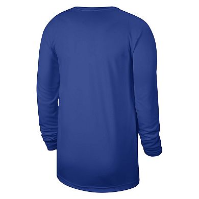 Unisex Nike Blue New York Knicks 2023/24 Legend On-Court Practice Long Sleeve T-Shirt