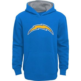 Youth Blue Los Angeles Chargers Prime Pullover Hoodie