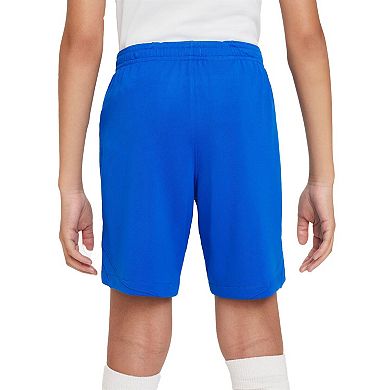 Youth Nike Royal Barcelona 2023/24 Away Stadium Performance Shorts