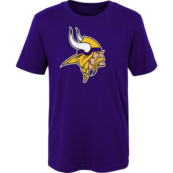 Preschool Purple Minnesota Vikings Primary Logo T-shirt