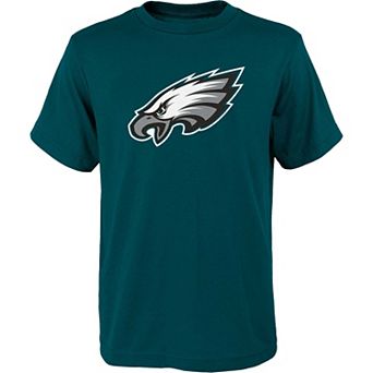 Youth Green Philadelphia Eagles Primary Logo T-Shirt