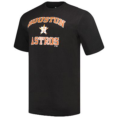 Men's Profile Black/Heather Gray Houston Astros Big & Tall T-Shirt Combo Pack