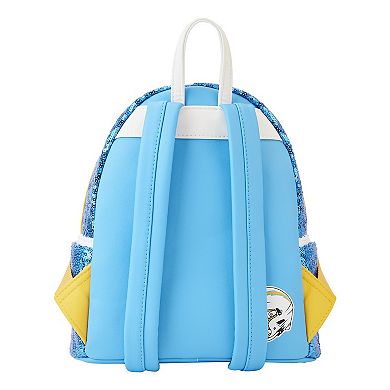 Loungefly Los Angeles Chargers Sequin Mini Backpack