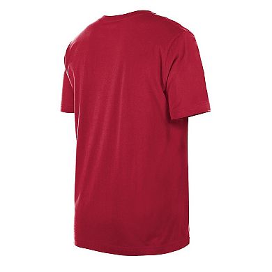 Men's New Era Cardinal Arizona Cardinals Team Logo T-Shirt