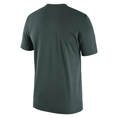 Men's Nike Green Michigan State Spartans Campus Back to School T-Shirt
