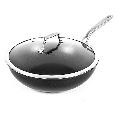 TECHEF - Onyx Collection - 12 Inch Wok/Stir-Fry Pan with Cover