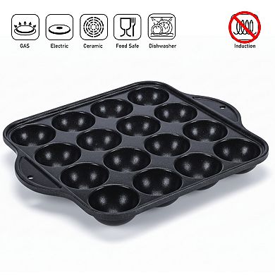 CookKing - TAKOYAKI Nonstick Grill Pan/Cooking Plate