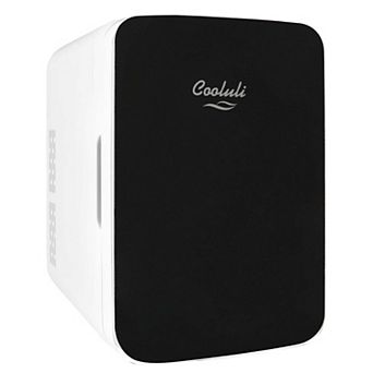 Cooluli 10l Mini Fridge For Bedroom - Car, Office Desk & College Dorm Room - 12v Portable Cooler