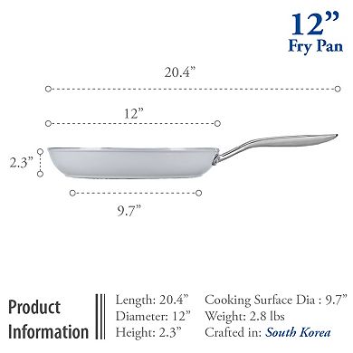TECHEF - CeraTerra - 12 Inch Frying Pan