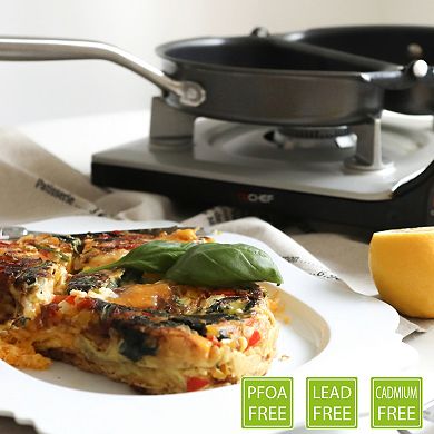 TECHEF - Frittata and Omelette Pan / Black